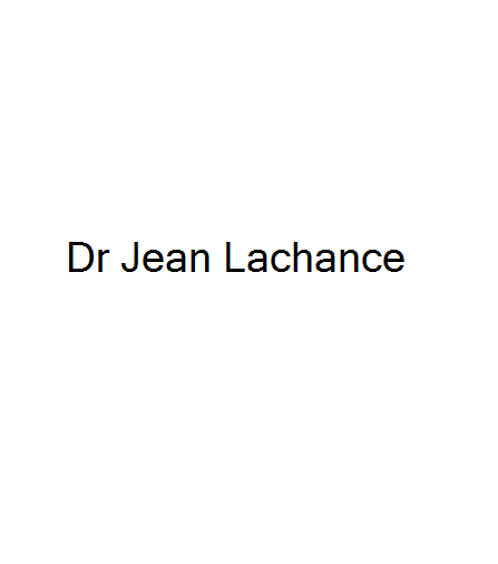 Dr Jean Lachance